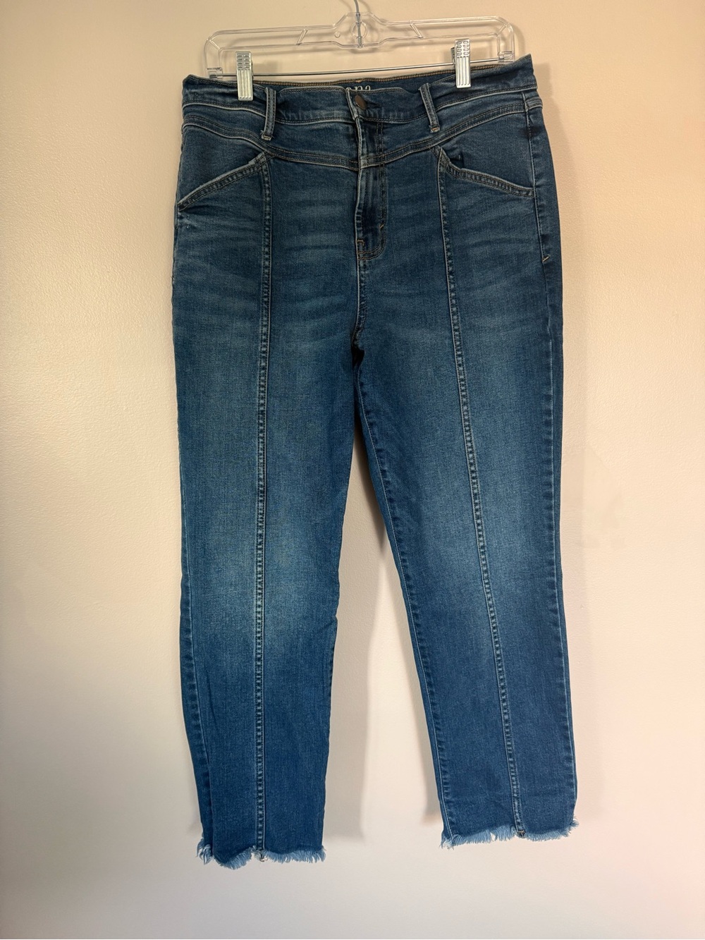 a.n.a Size 12 Jeans with Raw Hem